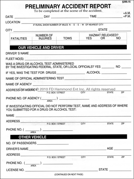 standard-car-accident-report-form-free-download
