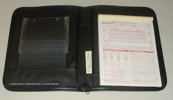 Vinyl "Big Log" Cover and Registration Holder