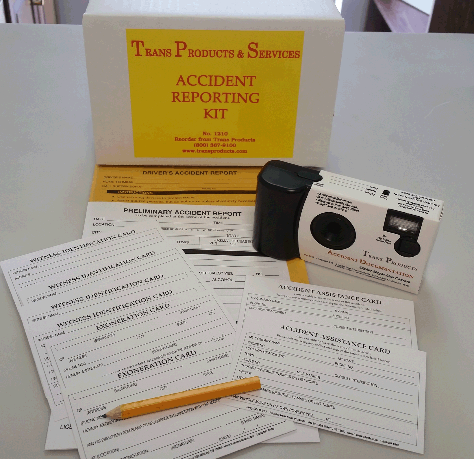 Accident Documentation Kit – No. 1210