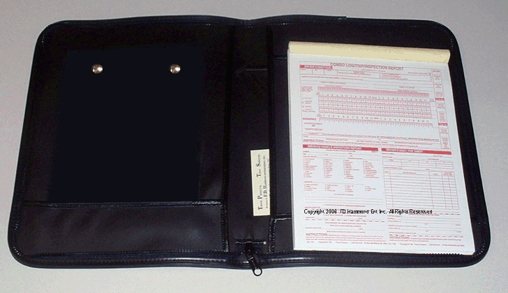 Vinyl “Big Log” Cover and Permit/Registration Holder No. 1176SP-BK